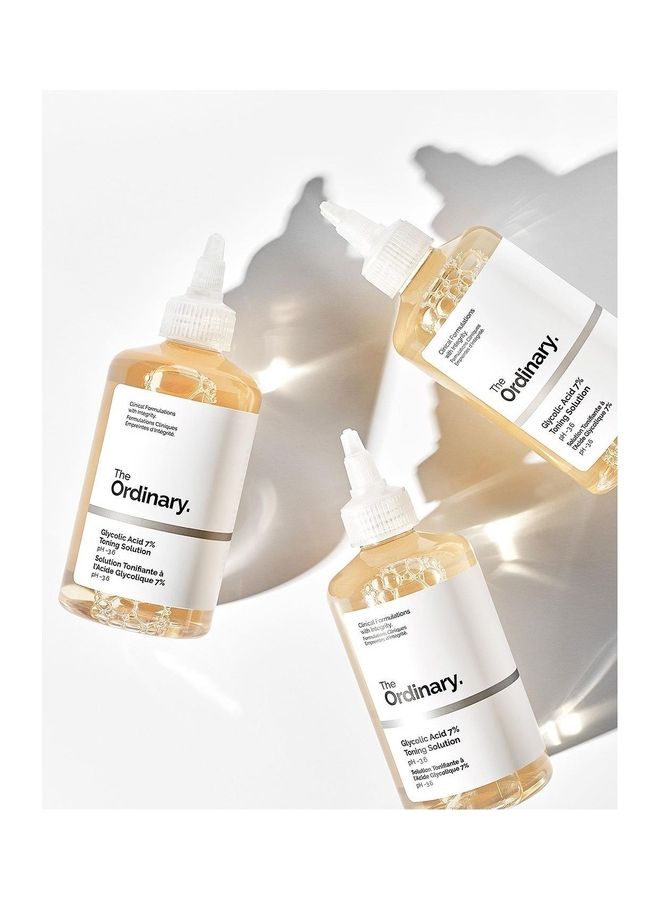 The Ordinary Glycolic Acid 7 Percent Toning Solution Clear 240ml - Image 1